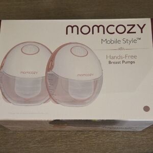 Momcozy M6 Mobile Style Hands-Free Double Breast Pump - Pink